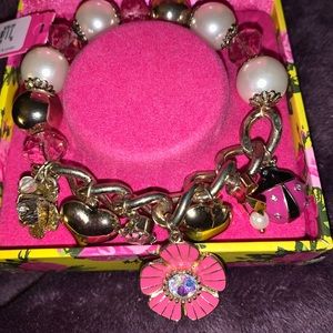 Betsy Johnson charm bracelet